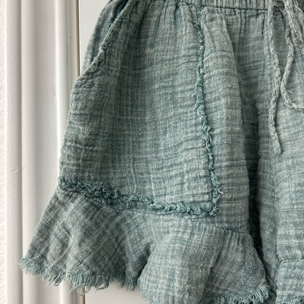 Free People Ruffle Shorts - Picture 2 of 4
